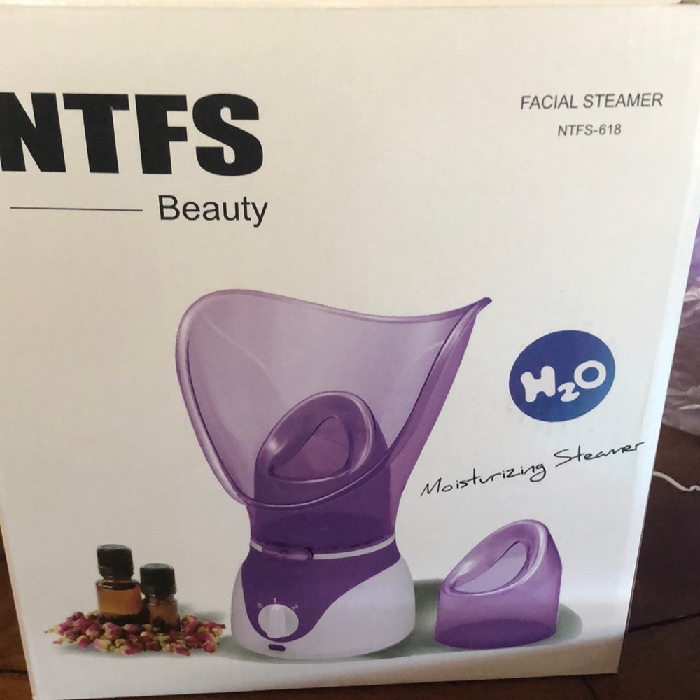 NTFS Beauty Moisturizing Facial Steamer NTFS-618 (H2O) NEW in Box